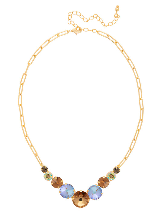 Sorrelli Honey Bourbon Calista Tennis Necklace