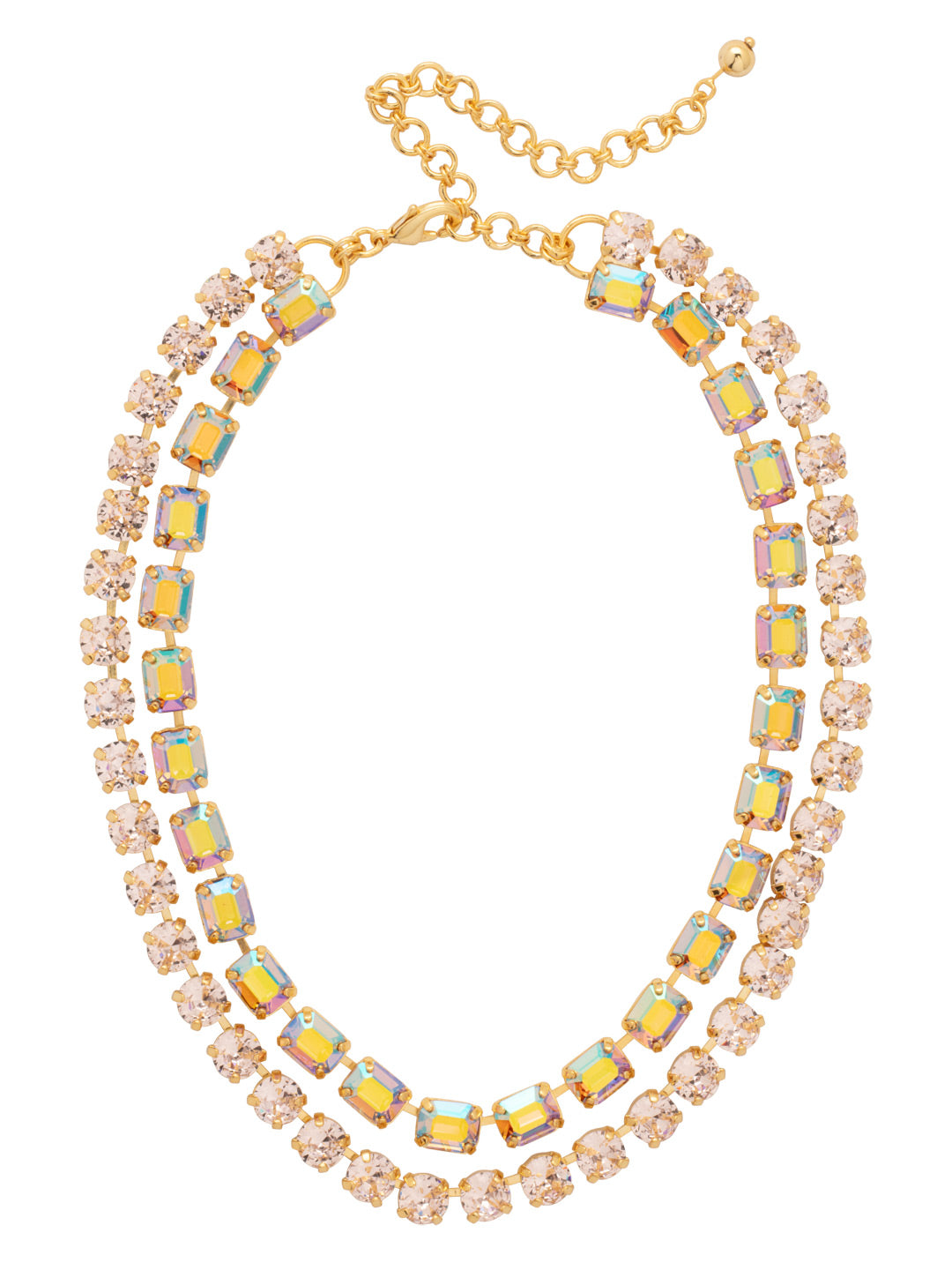 Sorrelli Chai Latte Marci Tennis Necklace