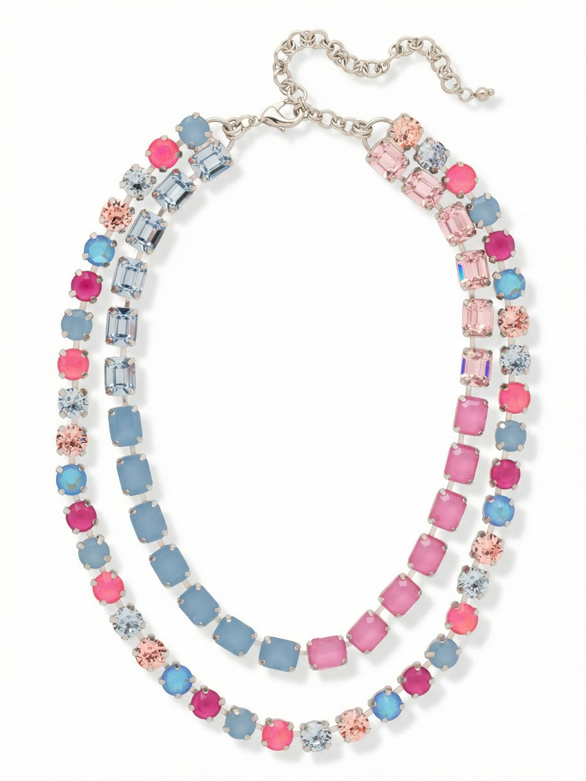 Sorrelli Peony Breeze Marci Tennis Necklace