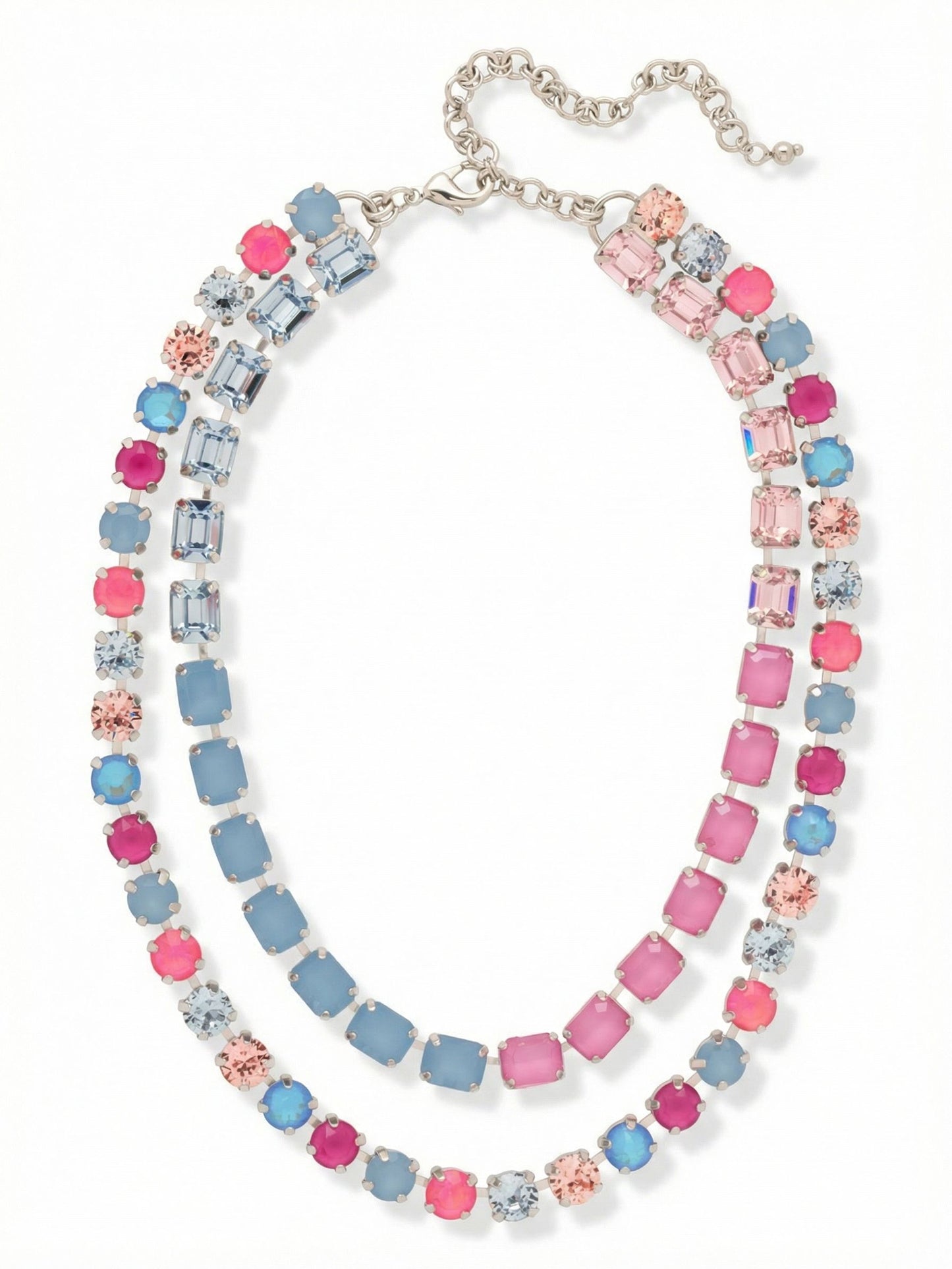 Sorrelli Peony Breeze Marci Tennis Necklace