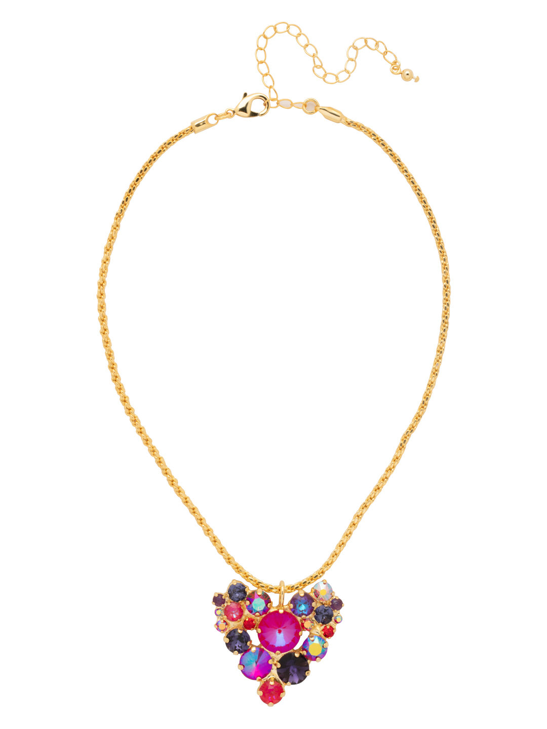 Sorrelli Red Velvet Jolie Pendant Necklace