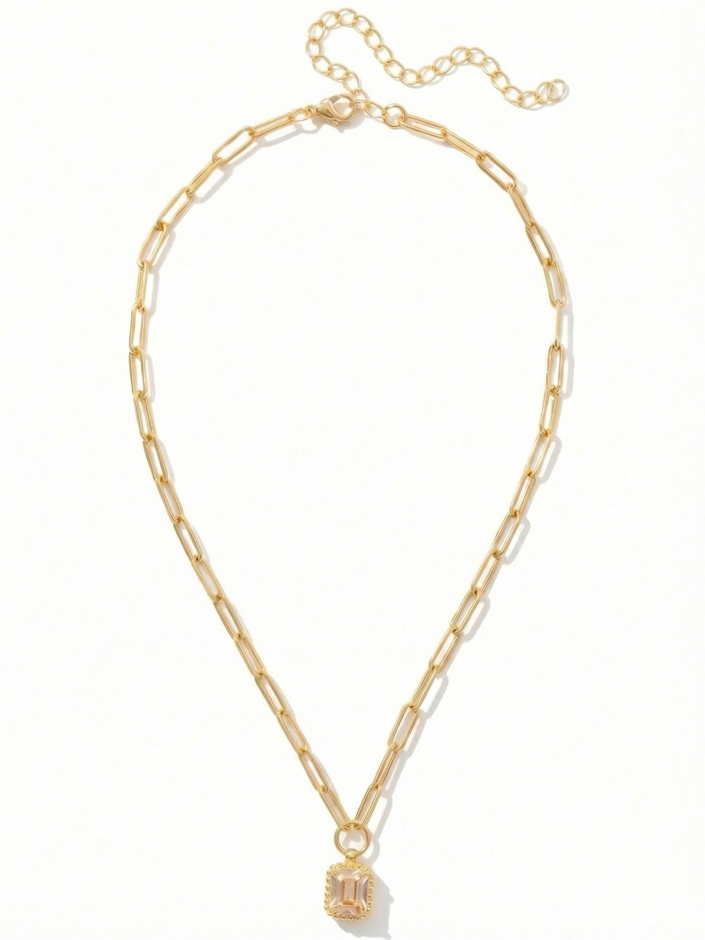 Sorrelli Golden Shadow Octavia Scalloped Pendant Necklace