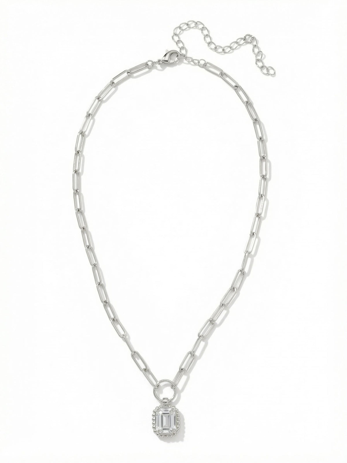 Sorrelli Crystal Octavia Scalloped Pendant Necklace