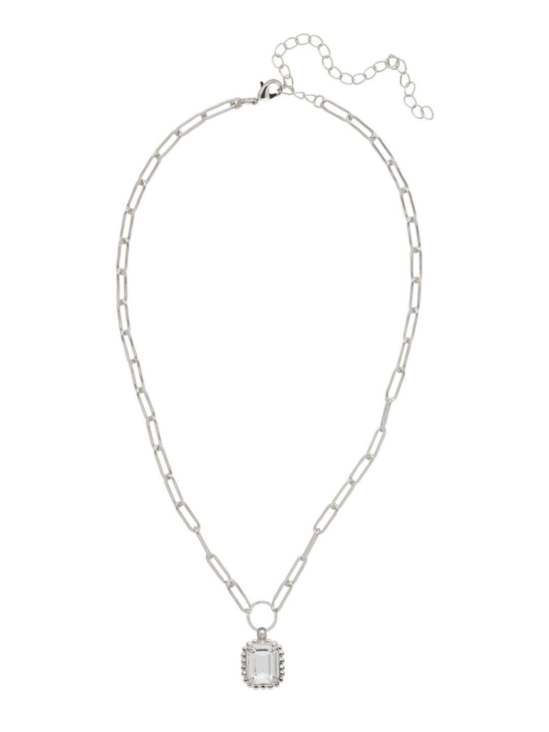 Sorrelli Crystal Octavia Scalloped Pendant Necklace