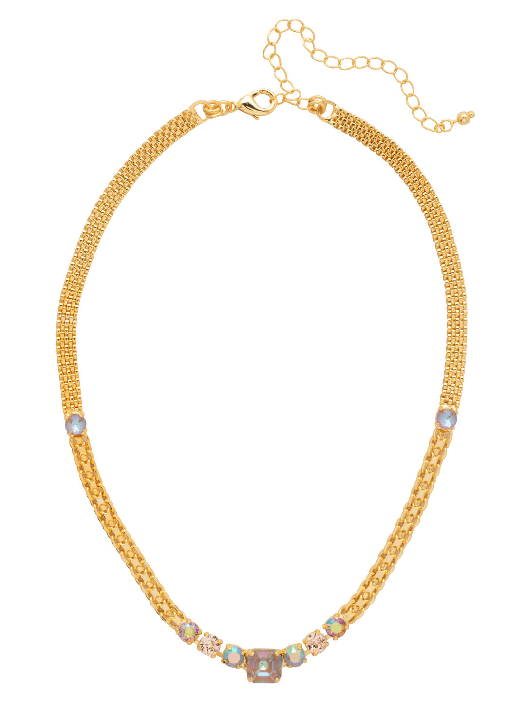 Sorrelli Chai Latte Kimber Tennis Necklace
