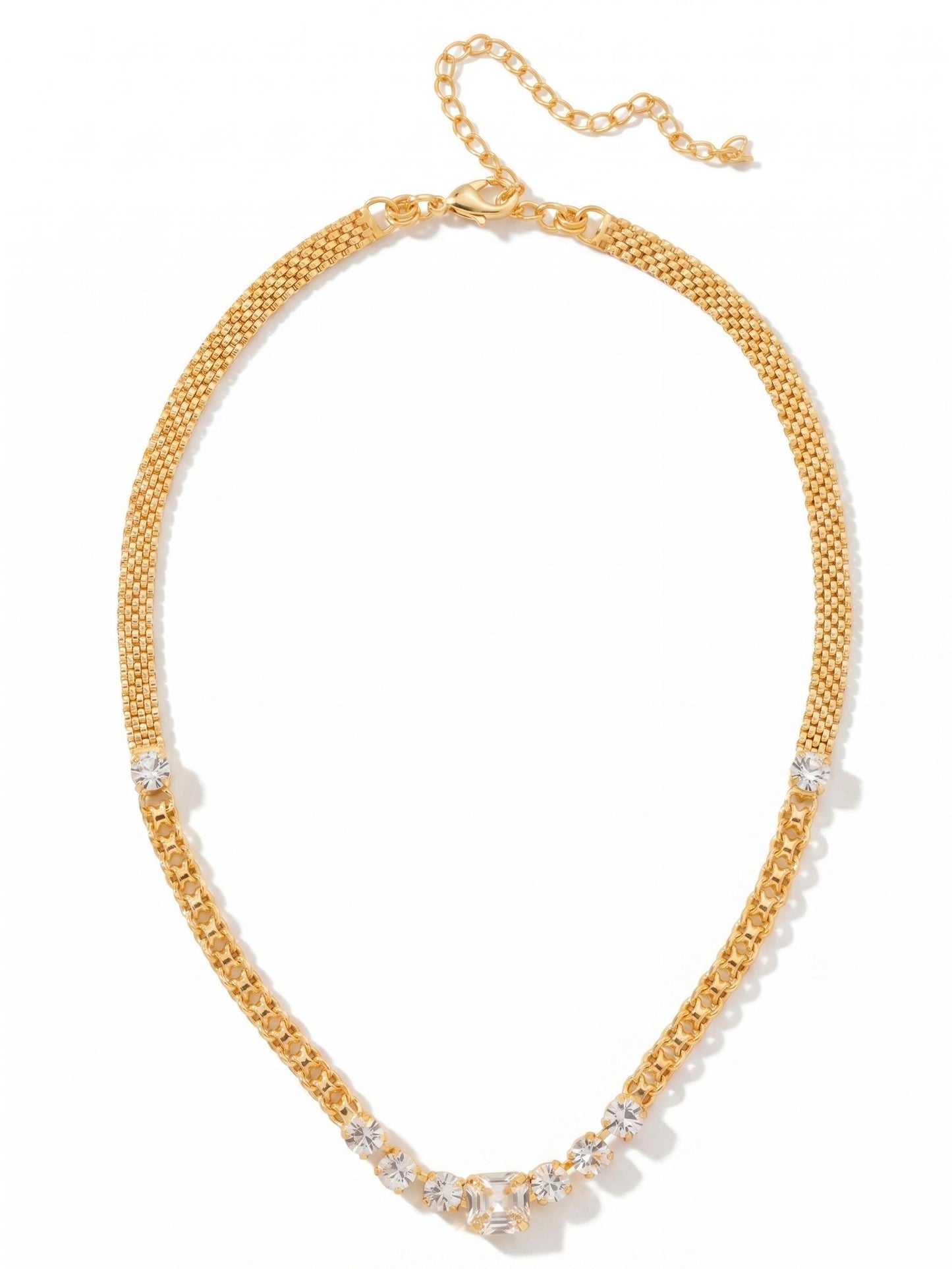 Sorrelli Crystal Kimber Tennis Necklace