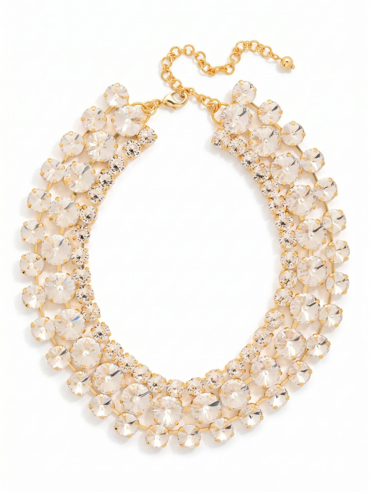 Sorrelli Crystal Penelope Layered Statement Necklace