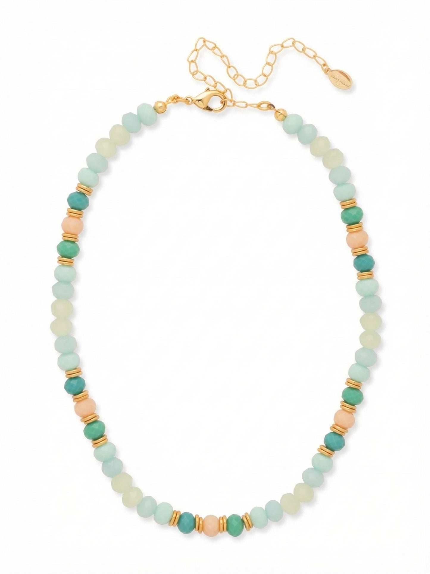 Sorrelli Coastal Dreams Asbury Beaded Tennis Necklace