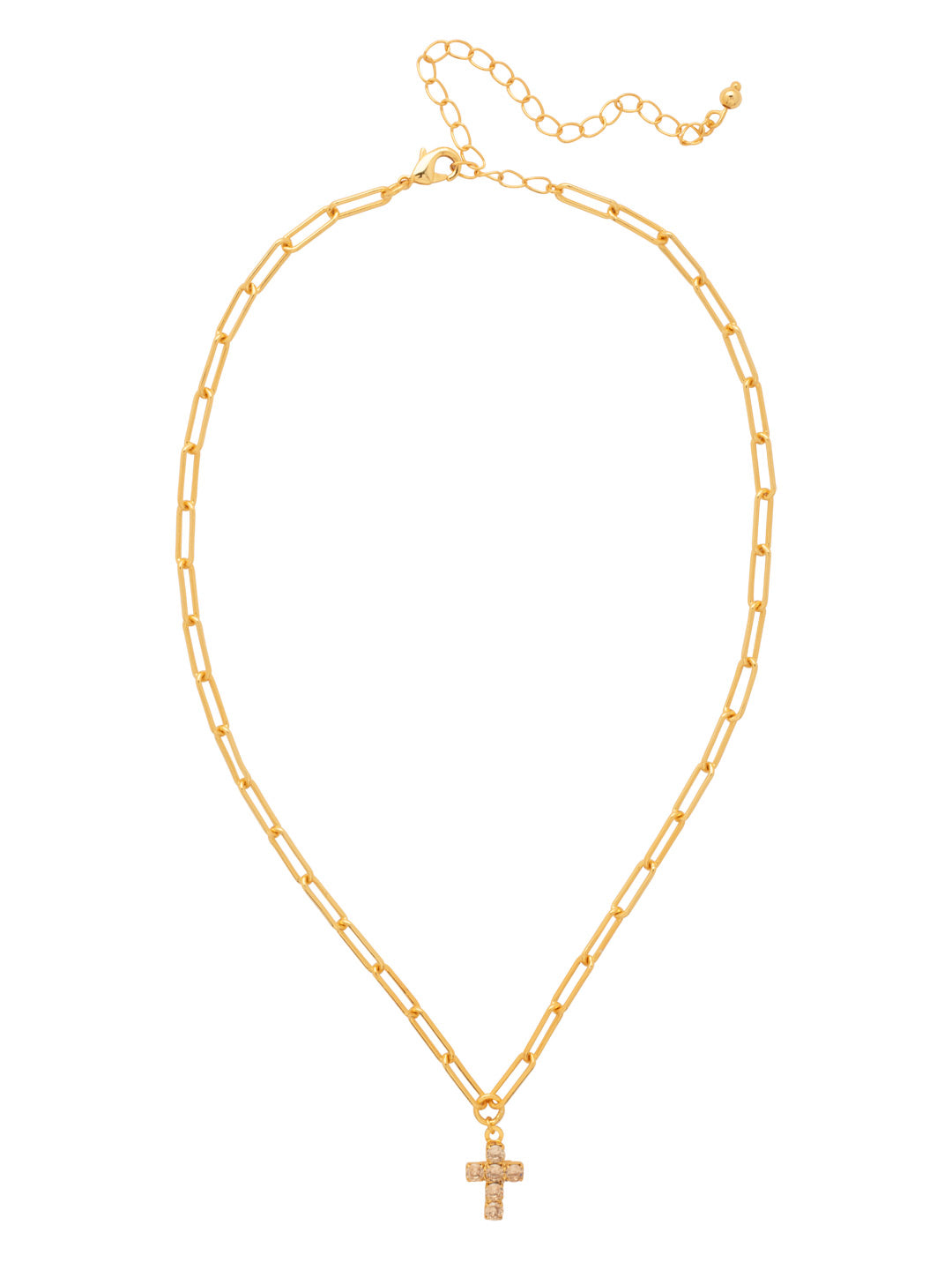 Sorrelli Silk Carly Cross Pendant Necklace