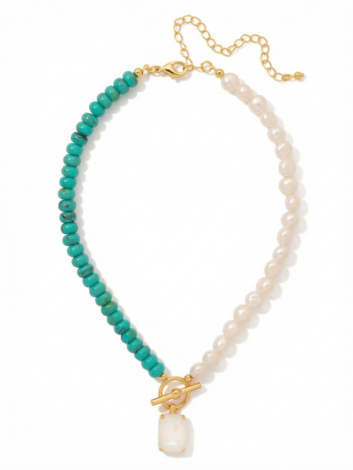 Sorrelli Turquoise Isle of Palms Pendant Necklace