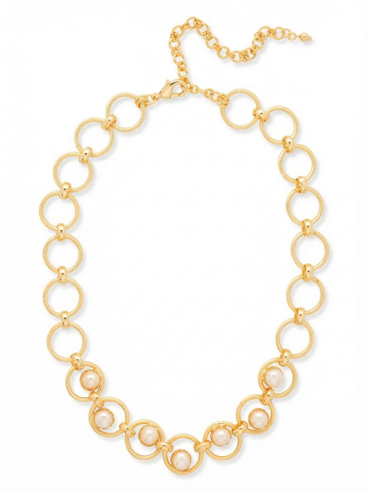 Sorrelli Modern Pearl Odessa Tennis Necklace
