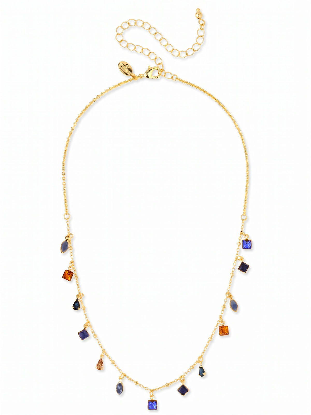 Sorrelli Denim Moon Indie Tennis Necklace