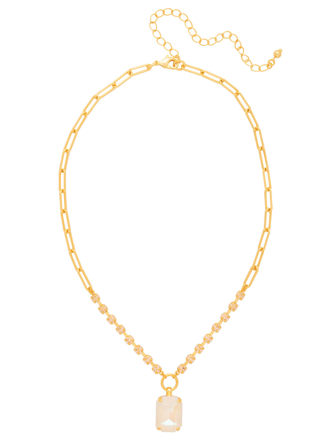 Sorrelli Golden Goddess Iris Pendant Necklace