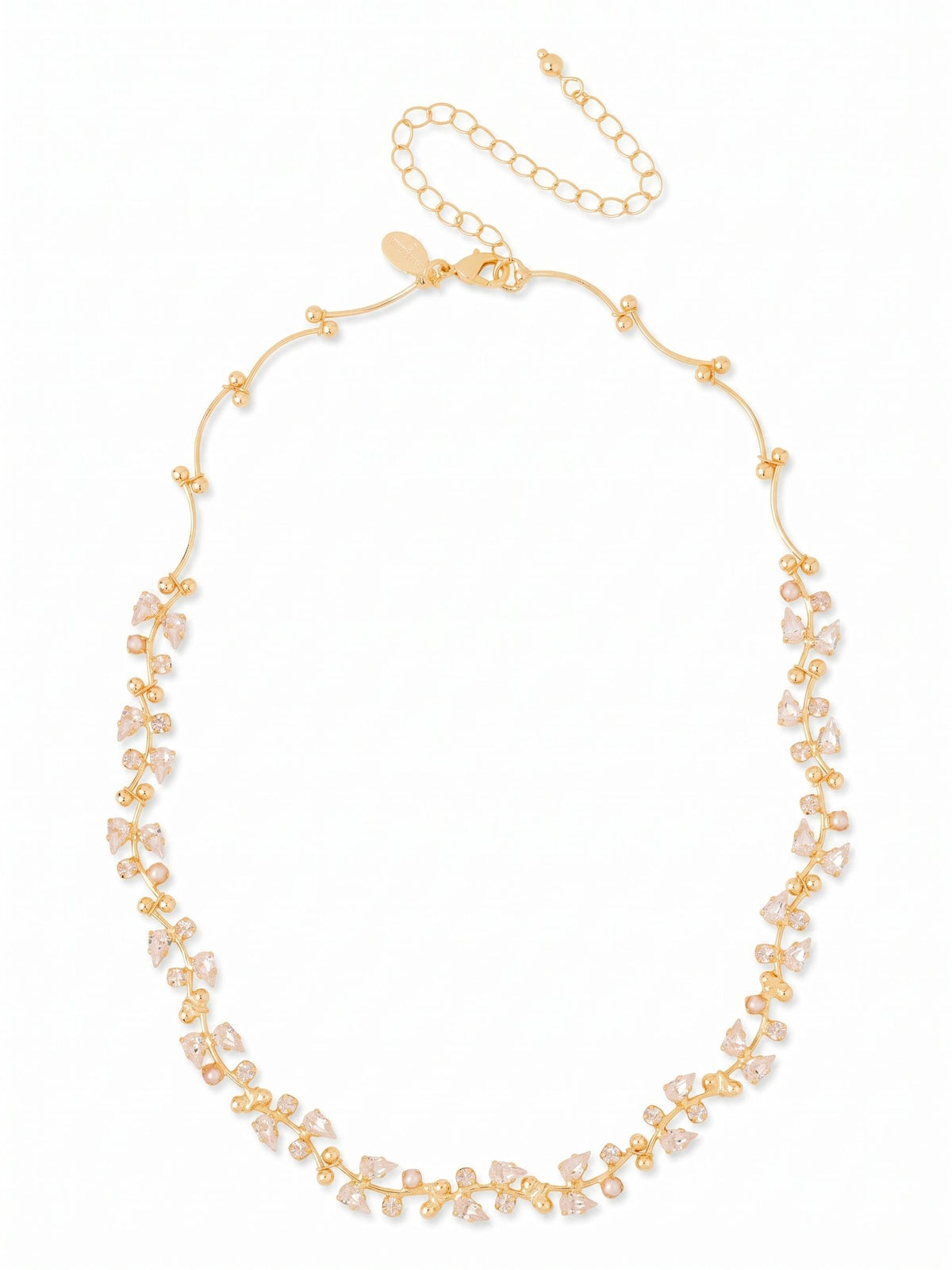 Sorrelli Modern Pearl Hyacinth Tennis Necklace