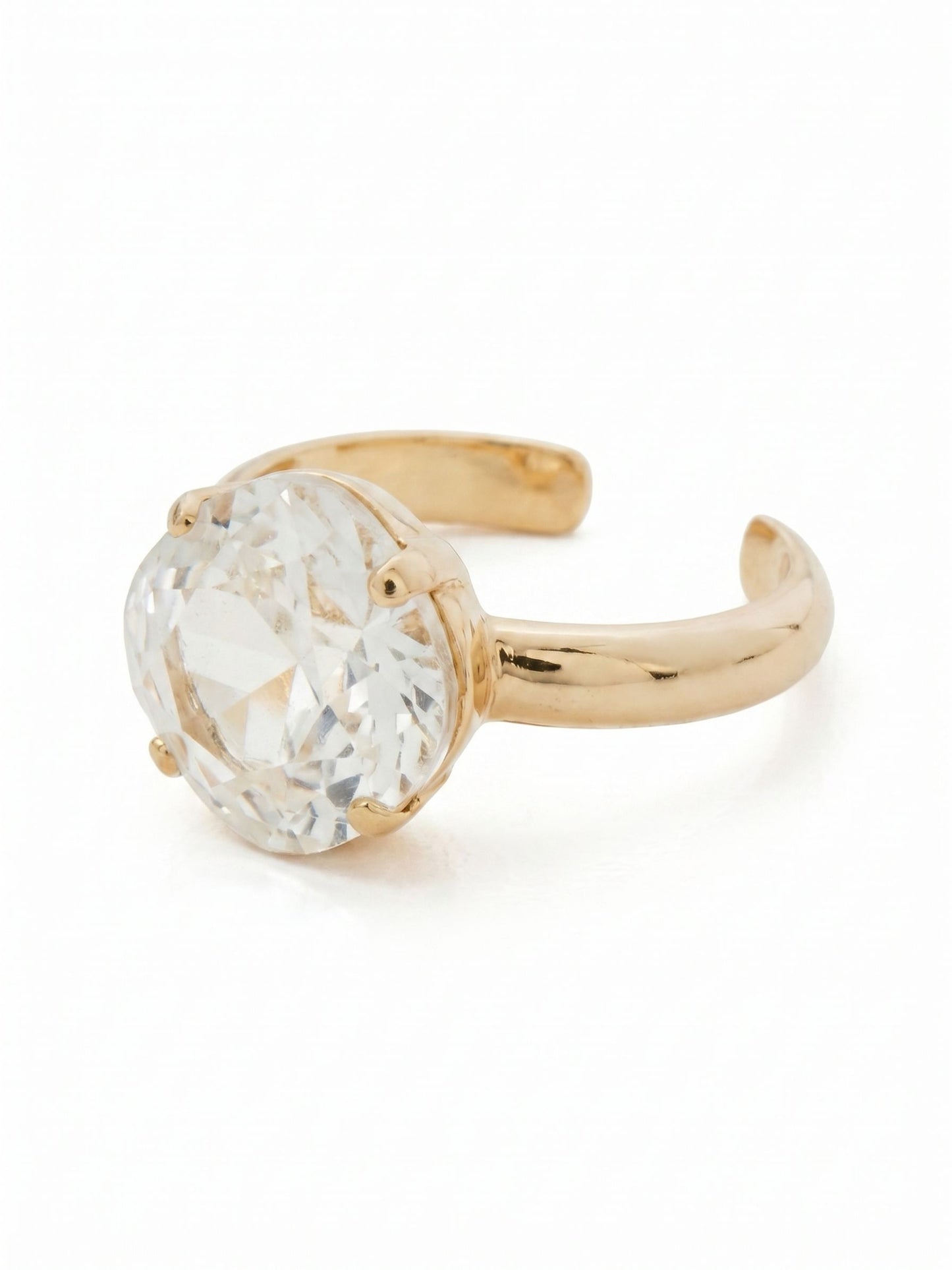 Sorrelli Crystal One and Only Band Ring