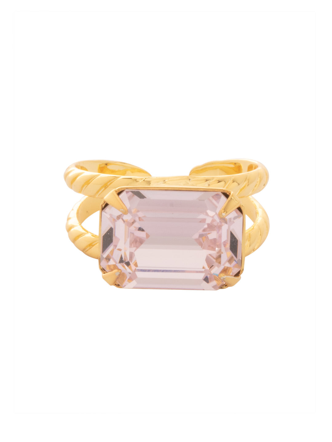 Sorrelli Silk Emerald Cocktail Ring