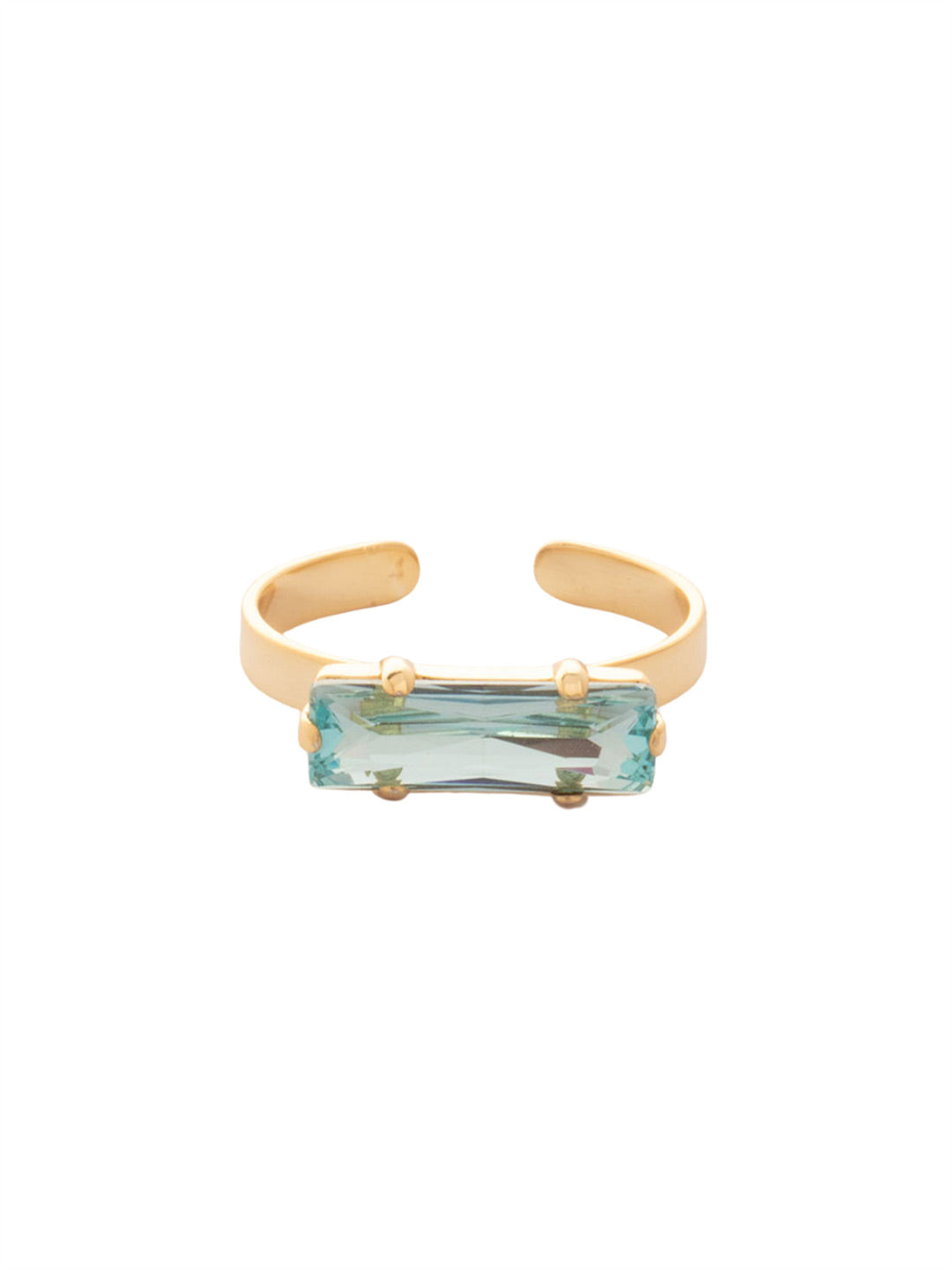 Sorrelli Aquamarine Bindi Band Ring