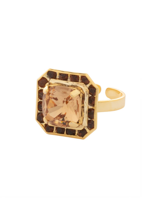 Sorrelli Honey Bourbon Autumn Cocktail Ring