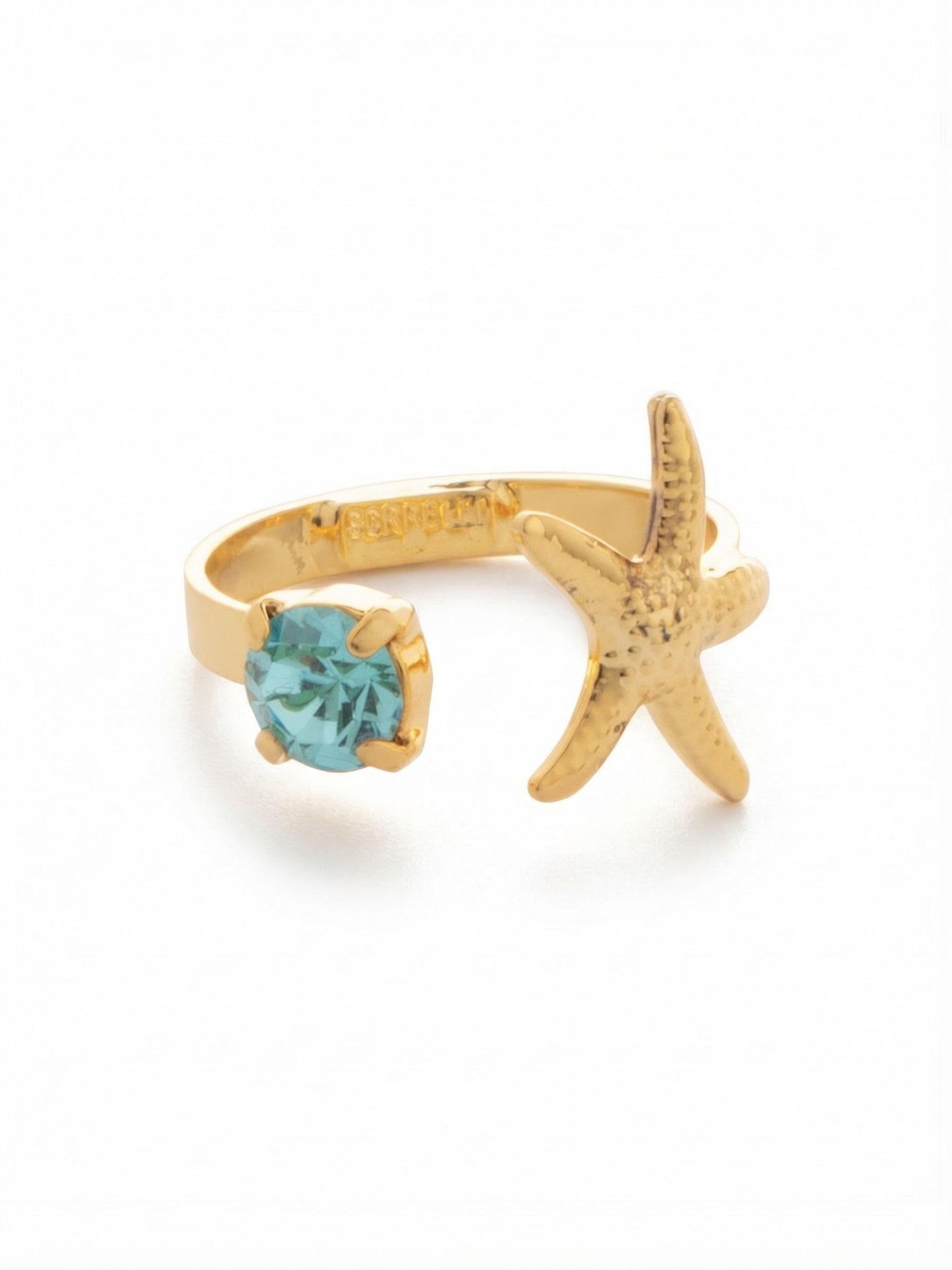 Sorrelli Coastal Dreams Starfish Open Band Ring