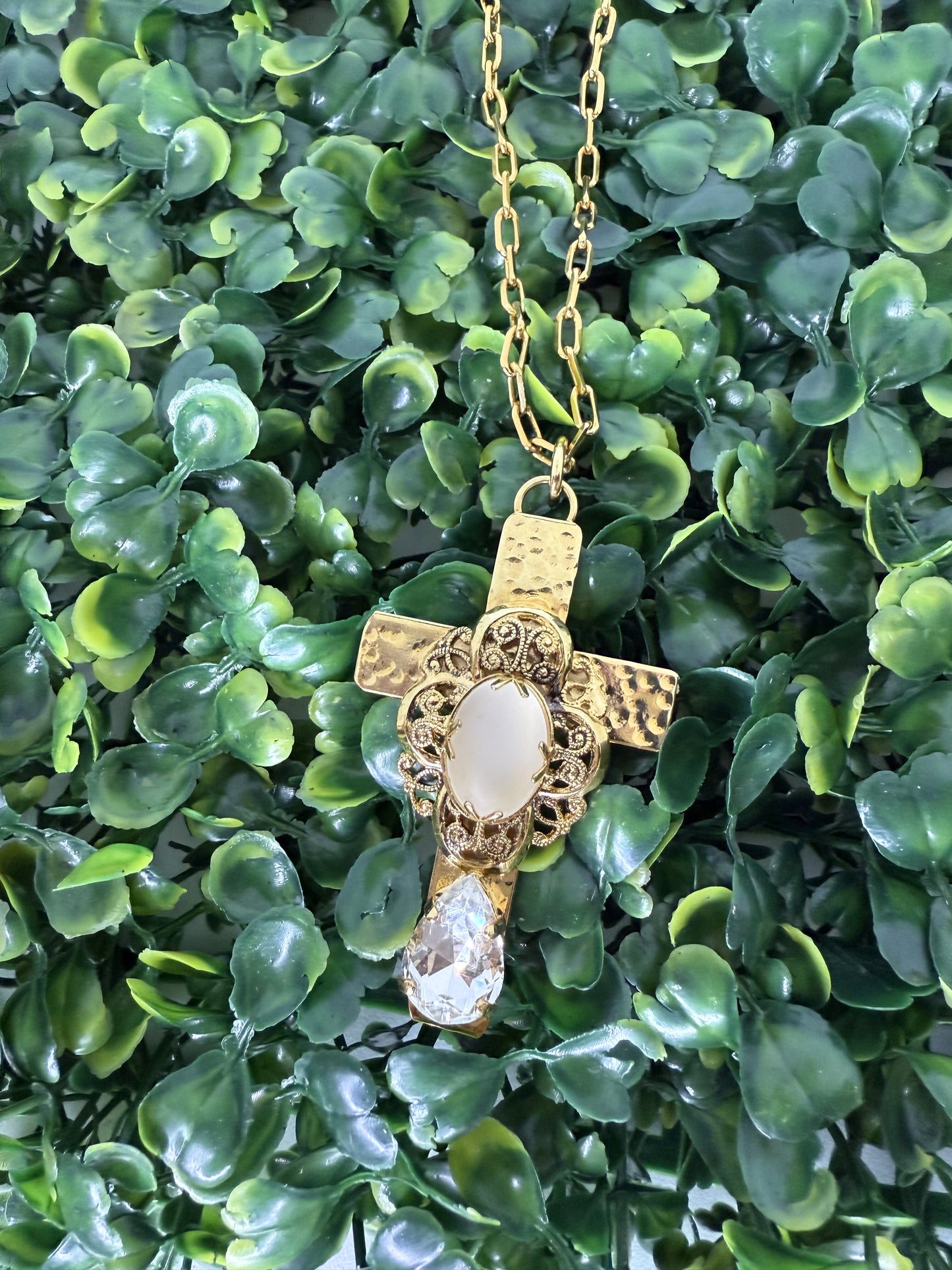 Italian Cross Necklace