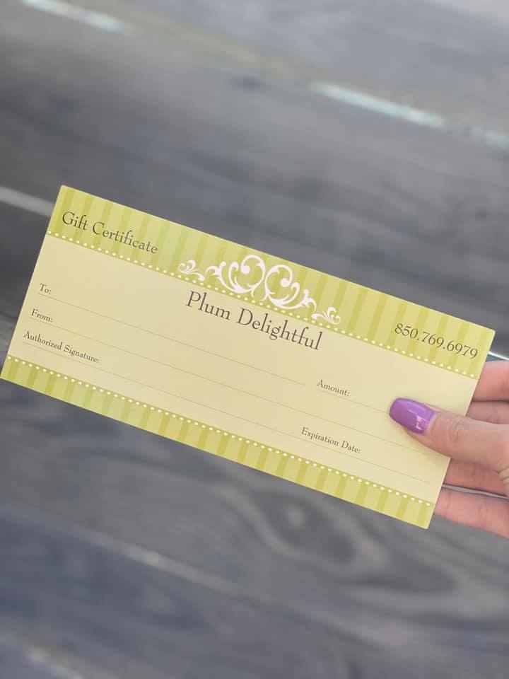 Plum Delightful Gift Card