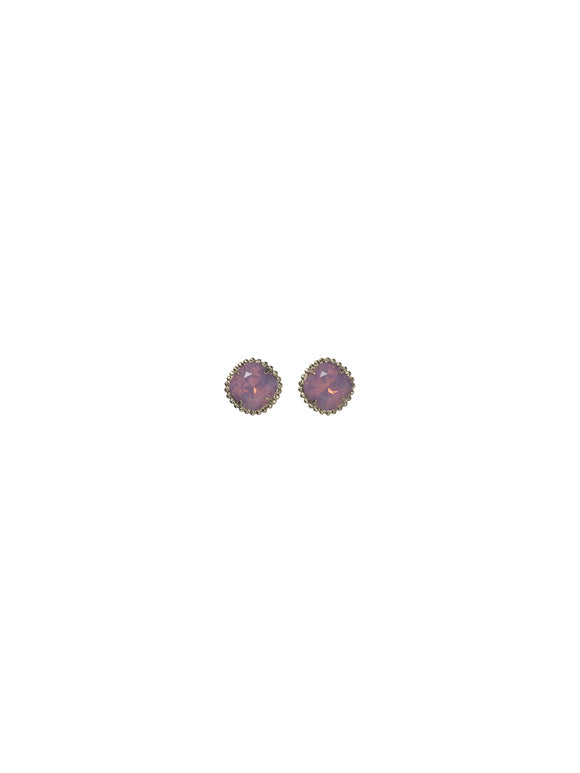 Sorrelli Violet Eyes Cushion-Cut Solitaire Stud Earrings