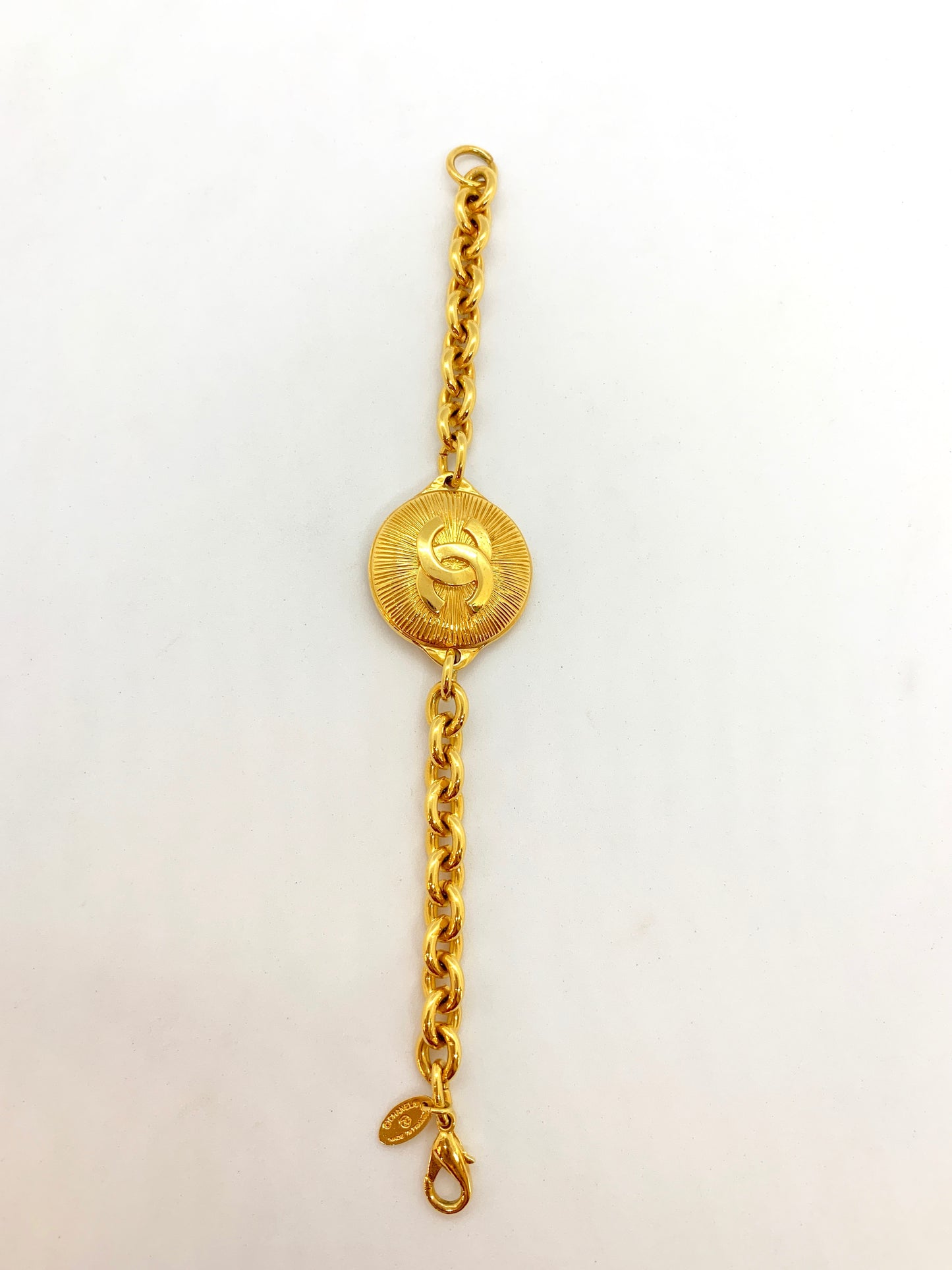 Vintage Chanel Disc Bracelet