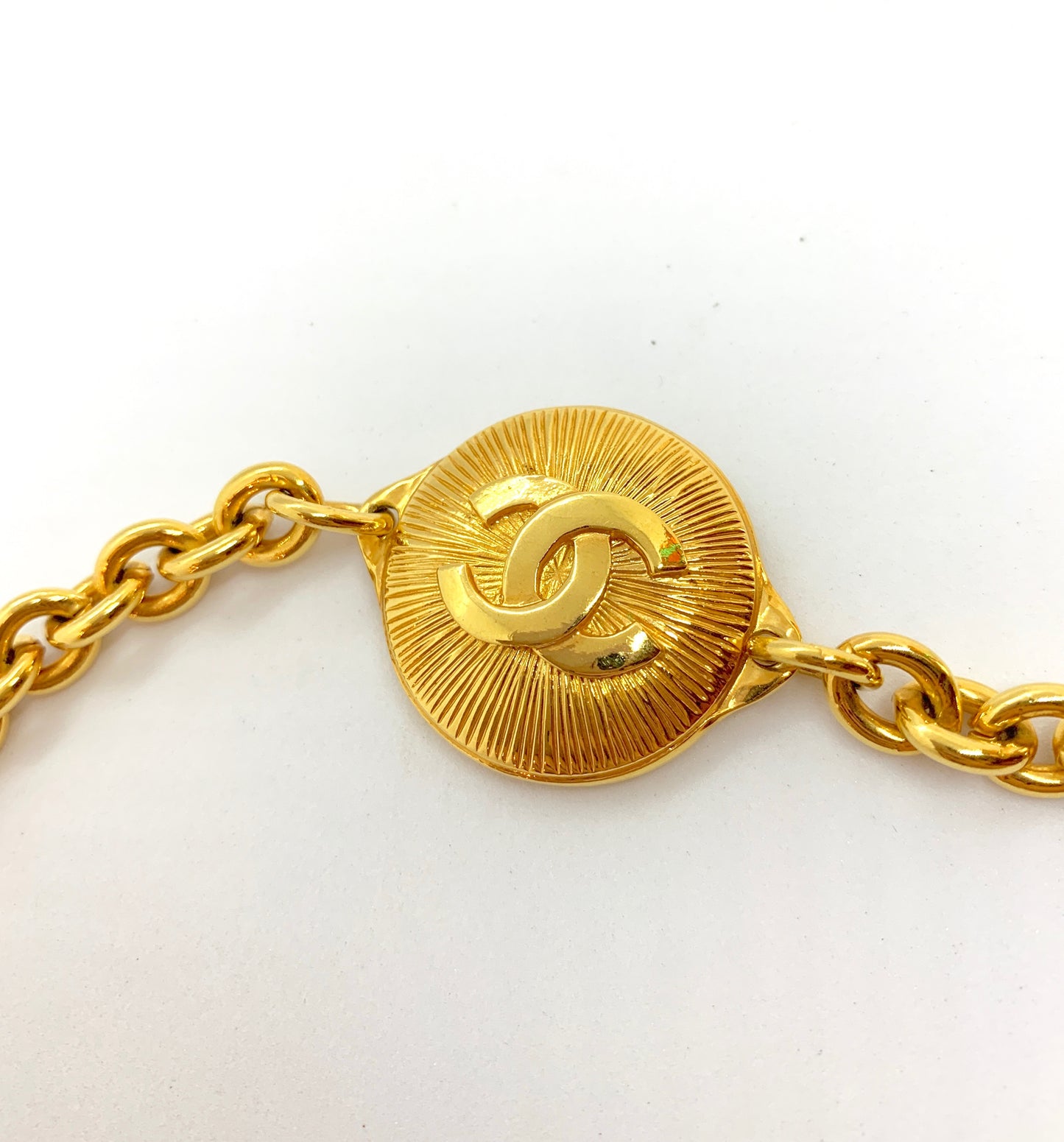 Vintage Chanel Disc Bracelet