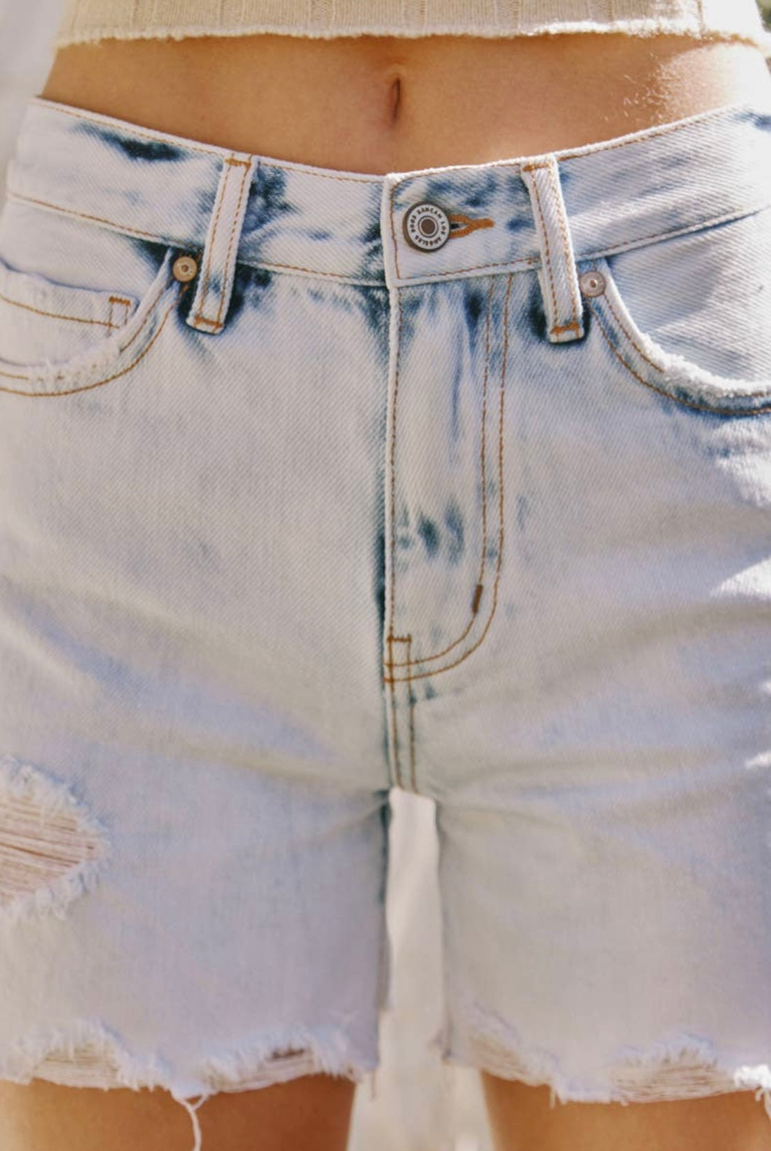 High Rise Kan Can Shorts