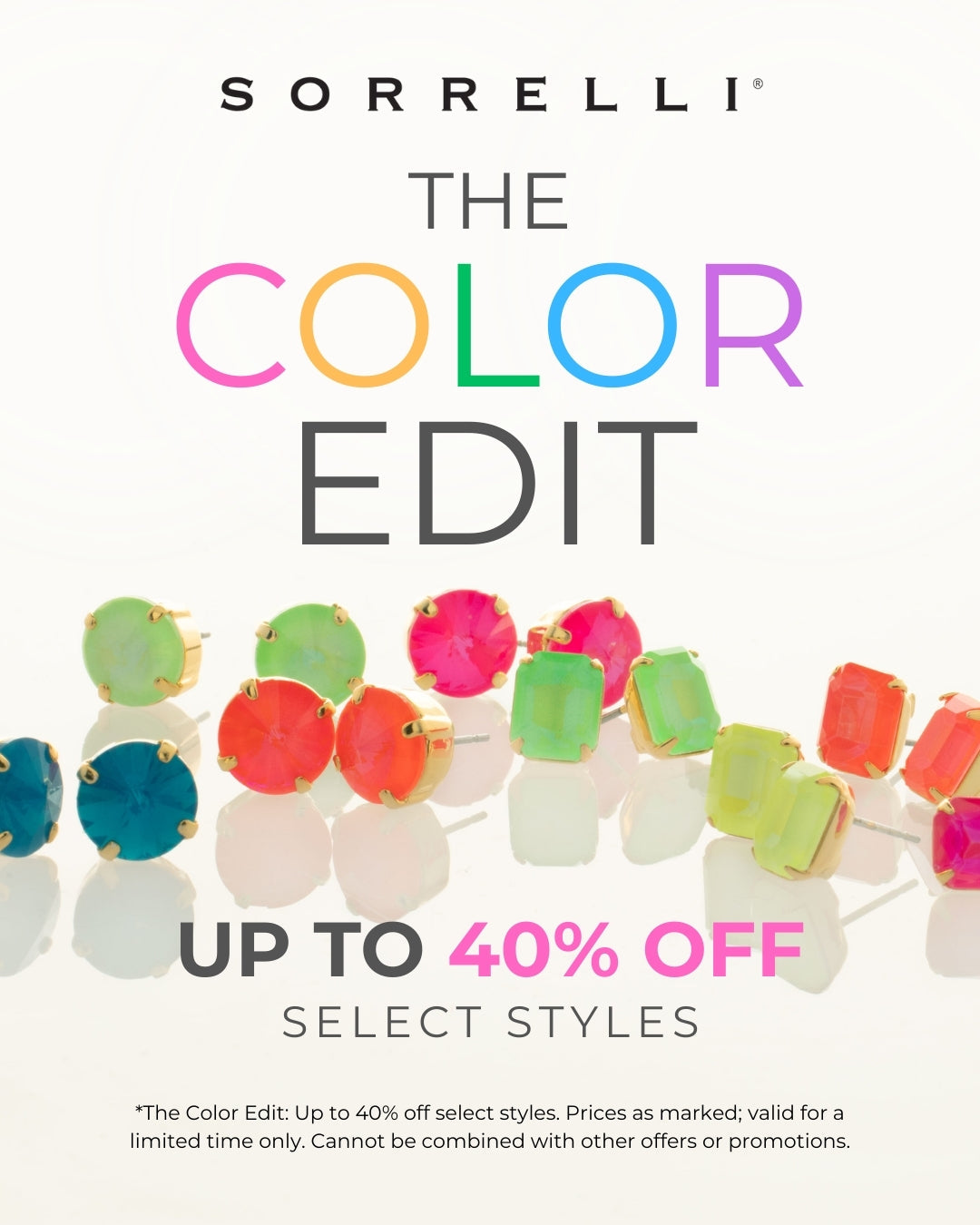 Sorrelli The Color Edit - up to 40% off