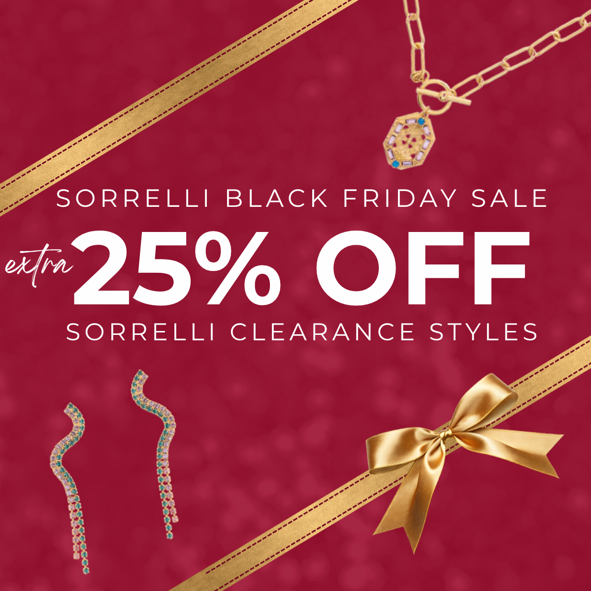 Sorrelli Black Friday Super Sale! 25% off Clearance