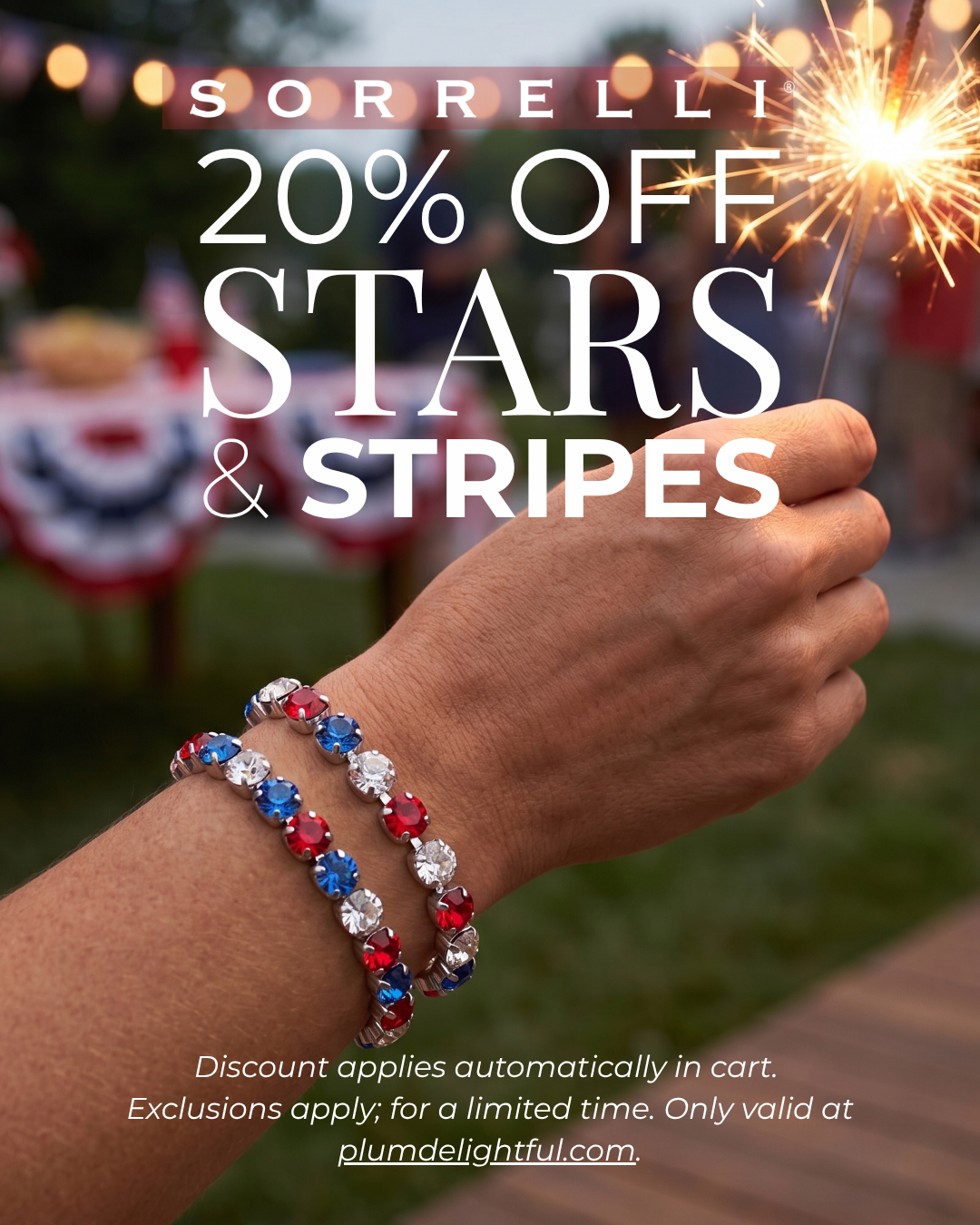 Sorrelli Stars & Stripes - 20% off