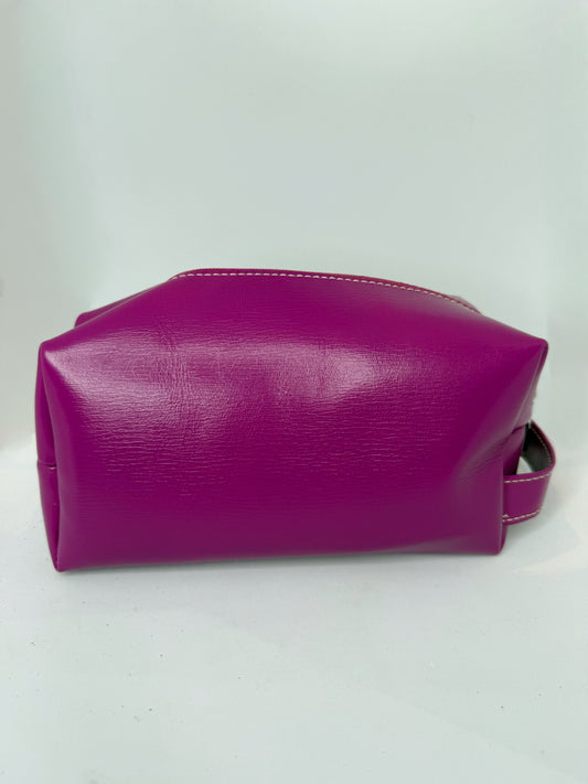 Italian Leather Cosmetic Bag