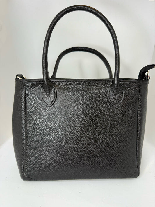 Italian Leather Medium Shoulder Bag