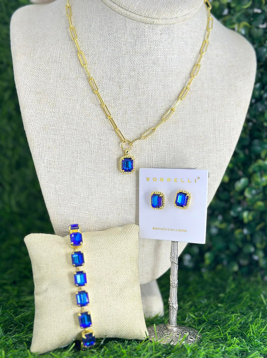 Sorrelli Royal Blue Delight Set
