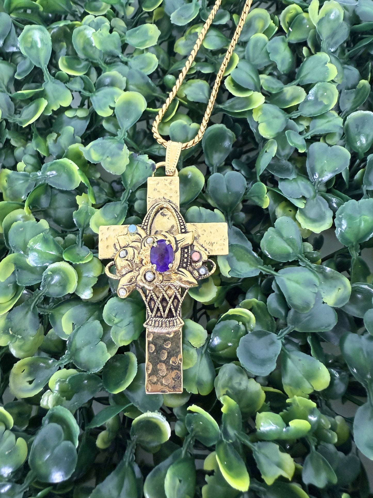 Italian Cross Necklace