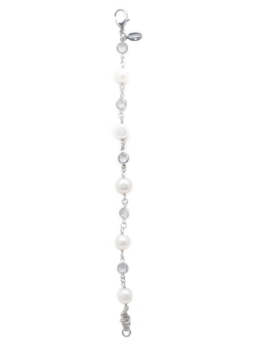 Sorrelli Modern Pearl Geneva Tennis Bracelet