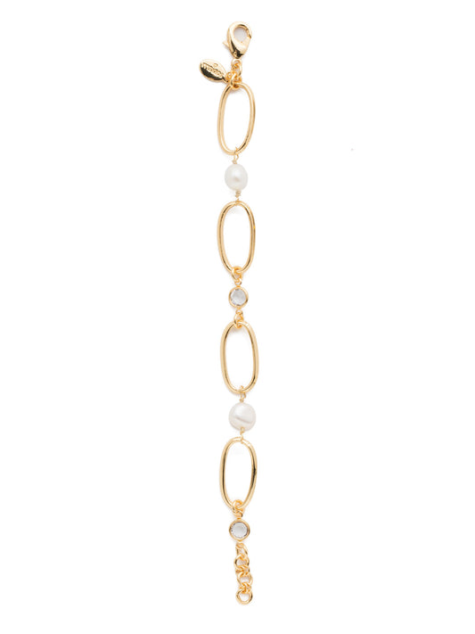 Sorrelli Modern Pearl Melody Tennis Bracelet
