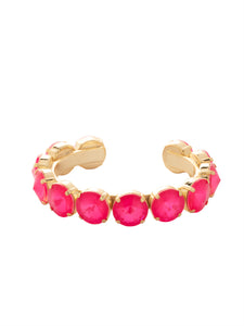 Sorrelli Electric Pink Nadine Cuff Bracelet