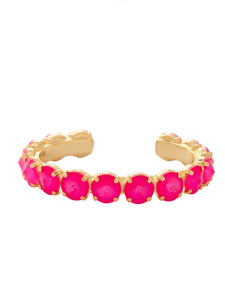 Sorrelli Electric Pink Joanie Cuff Bracelet