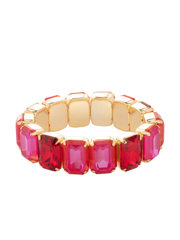 Sorrelli Red Carpet Emerald Cut Stretch Bracelet