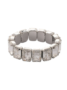 Sorrelli Crystal Emerald Cut Stretch Bracelet