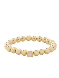 Sorrelli Light Topaz Delite Single Crystal Stretch Bracelet