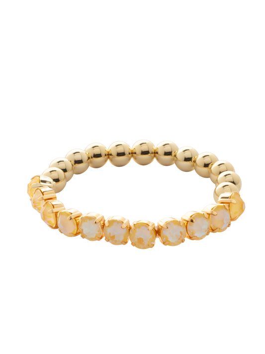 Sorrelli Light Topaz Delite Crystal Zola Stretch Bracelet
