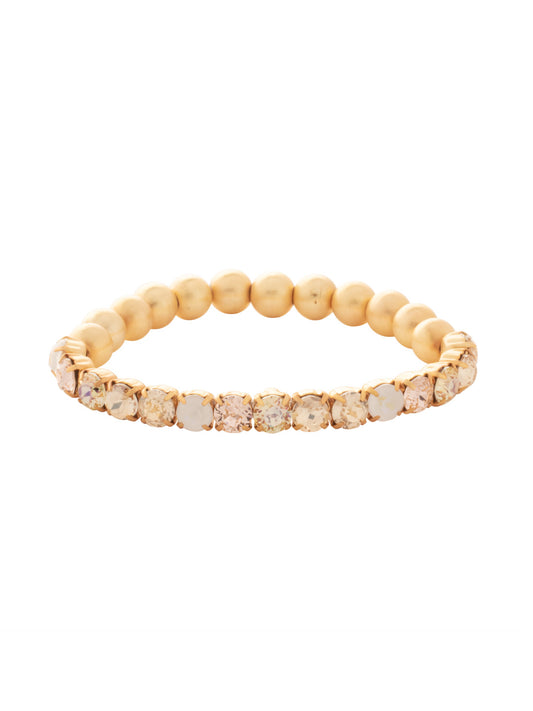 Sorrelli Golden Goddess Mini Crystal Zola Stretch Bracelet