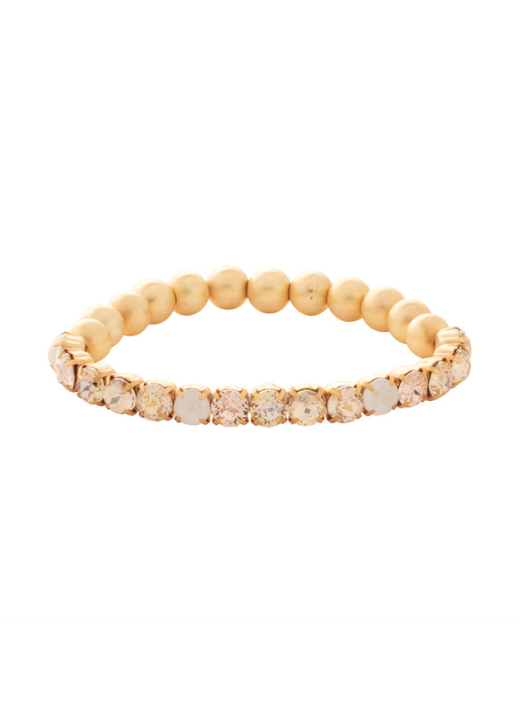 Sorrelli Golden Goddess Mini Crystal Zola Stretch Bracelet