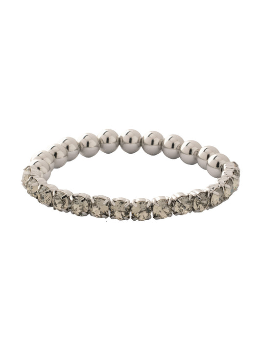 Sorrelli Black Diamond Mini Crystal Zola Stretch Bracelet
