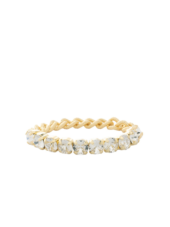 Sorrelli Crystal Crystal and Chain Stretch Bracelet