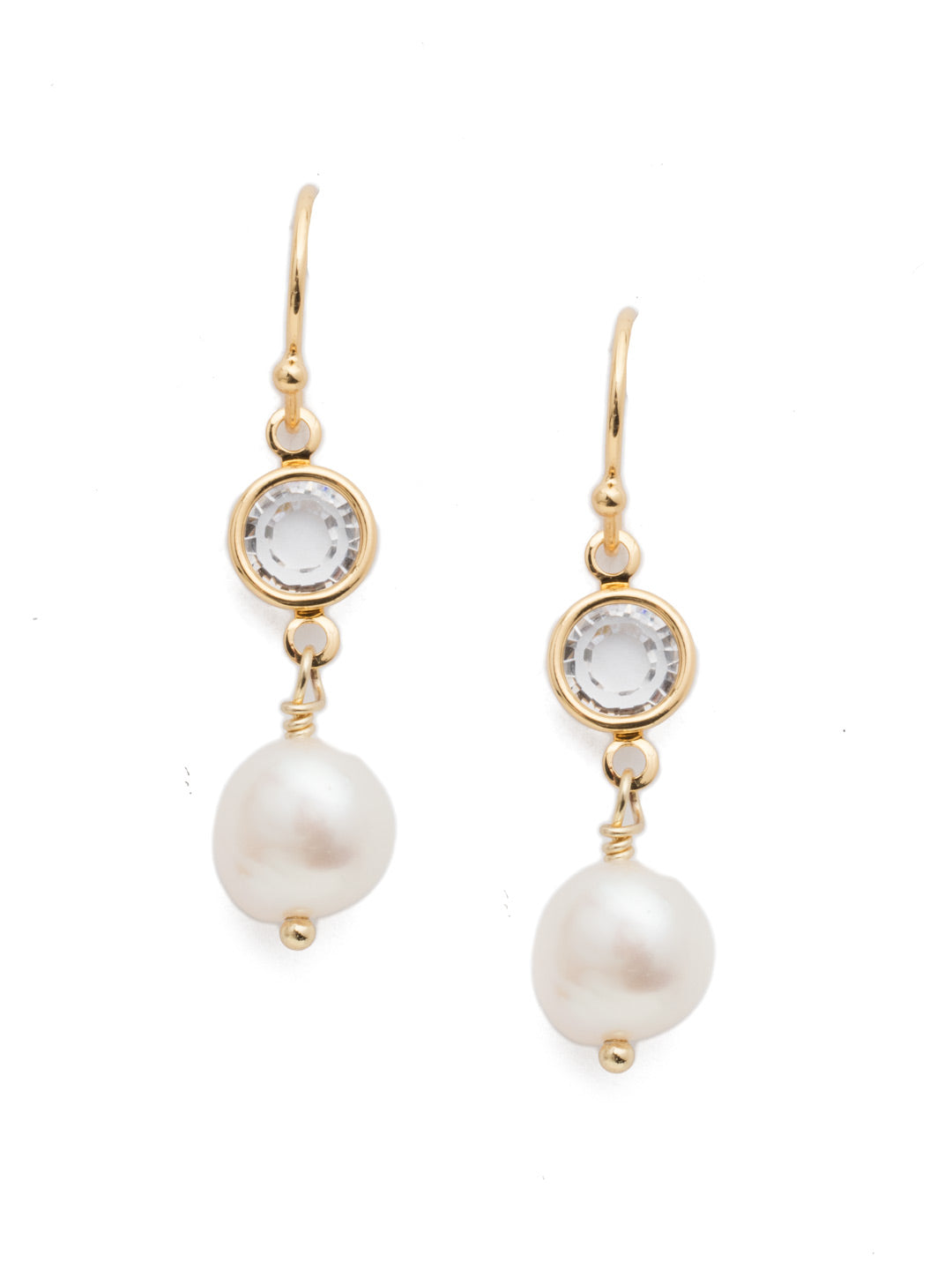 Sorrelli Modern Pearl Geneva Dangle Earrings
