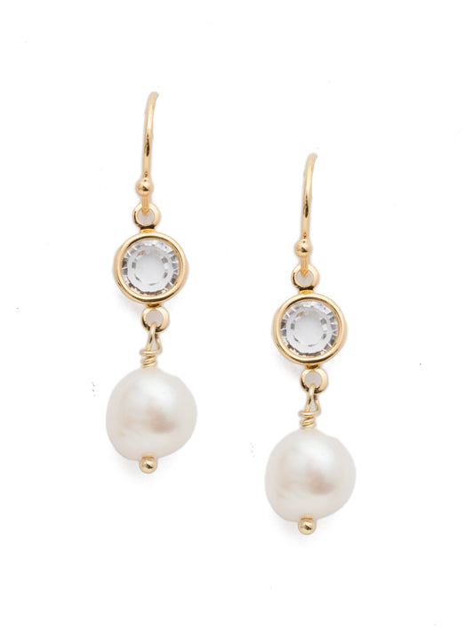 Sorrelli Modern Pearl Geneva Dangle Earrings